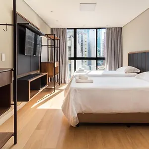  Apartamento Bhomy Paulista - Novo Com Vista Mr41